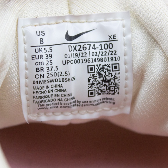 Nike Air Huarache Solar Flare Soft Pink Shoes DX2674-100 Women's Size 8 - Picture 7 of 8